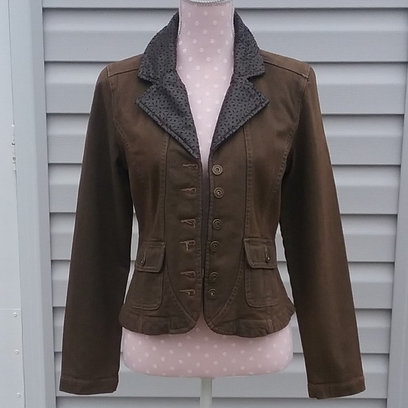 Christopher & Banks Jackets & Blazers - Christopher & Banks denim Jacket/Blazer Size S